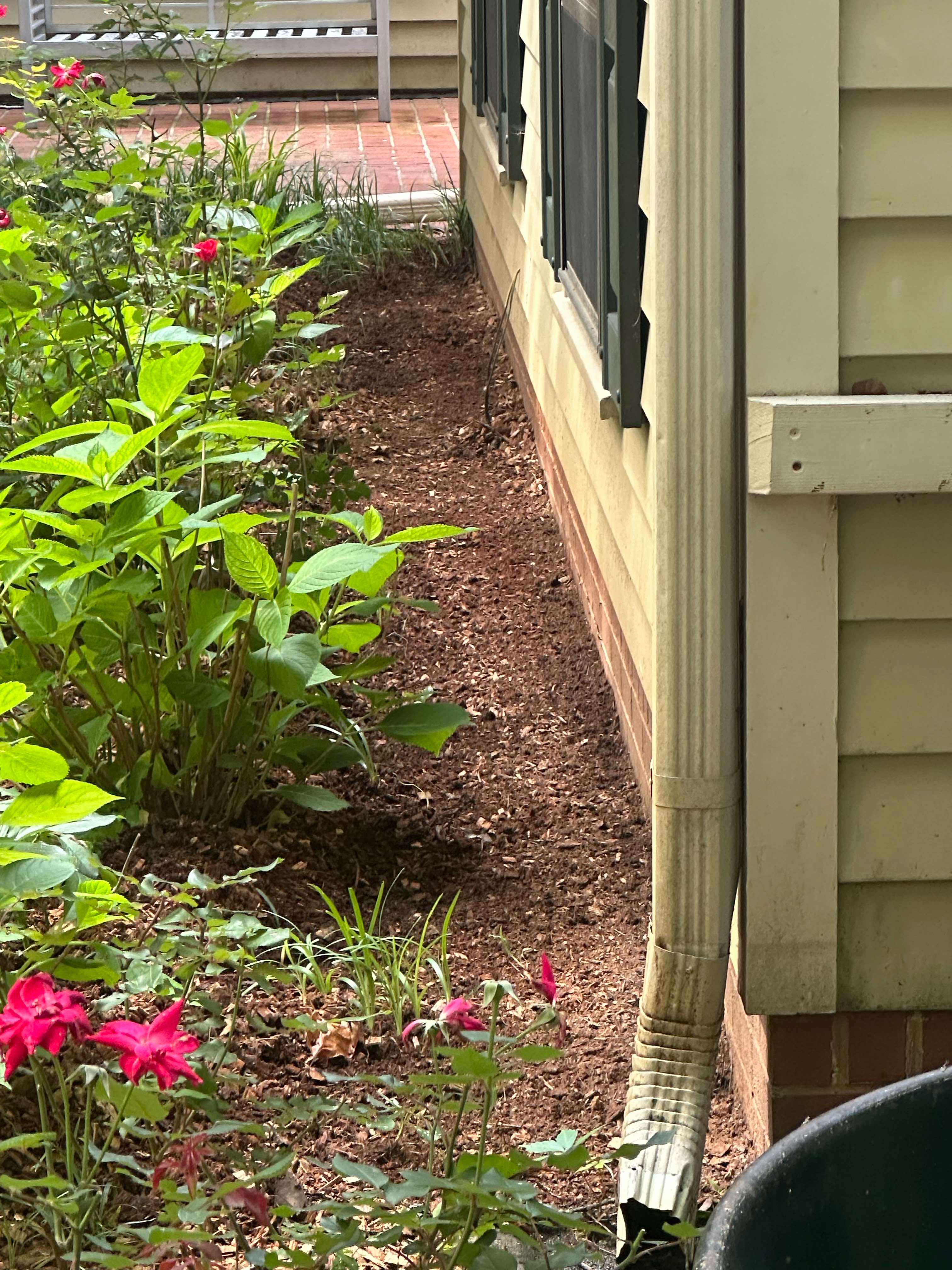 Foundation barrier treatment installation