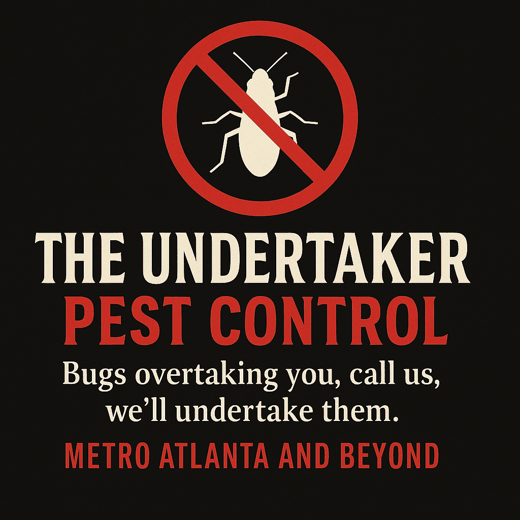 The Undertaker Pest Control professional branding
