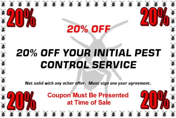 Pest Control Service Coupon